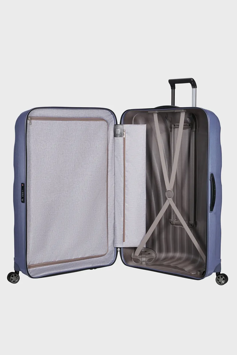 Фиолетовый чемодан 81 см C-LITE 5