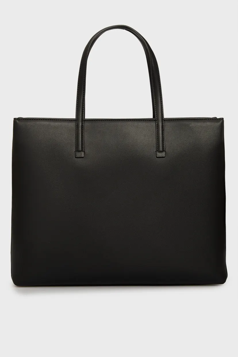Жіноча чорна сумка MUST AOP MEDIUM SHOPPER 4