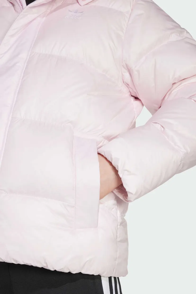 Детский пудровый пуховик Adicolor Kids 6