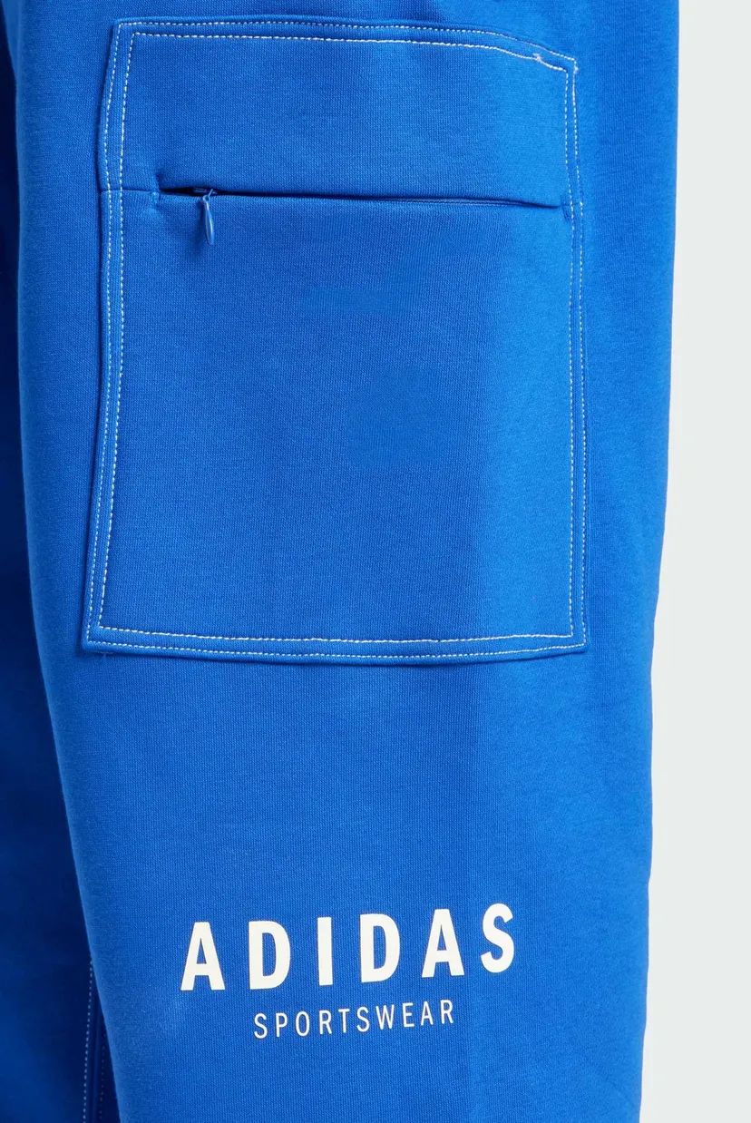 Мужские синие спортивные брюки ALL SZN Fleece Graphic Loose 4
