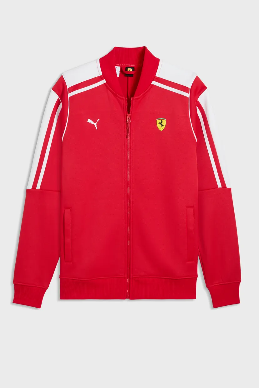 Мужская красная спортивная кофта Scuderia Ferrari MT7 Track Jacket Men 4