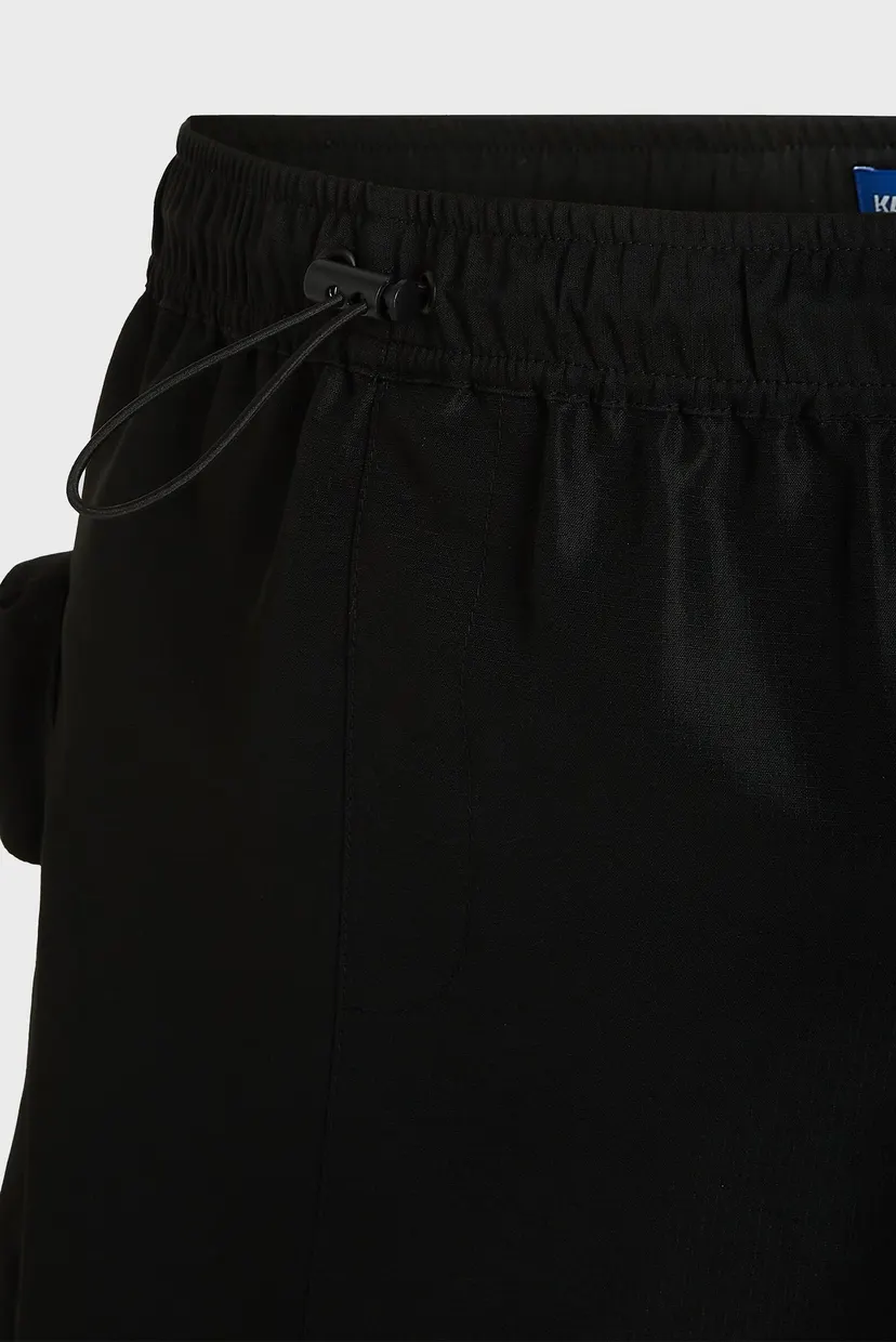 Жіноча чорна спідниця KLJ UTILITY POCKET SKIRT 5