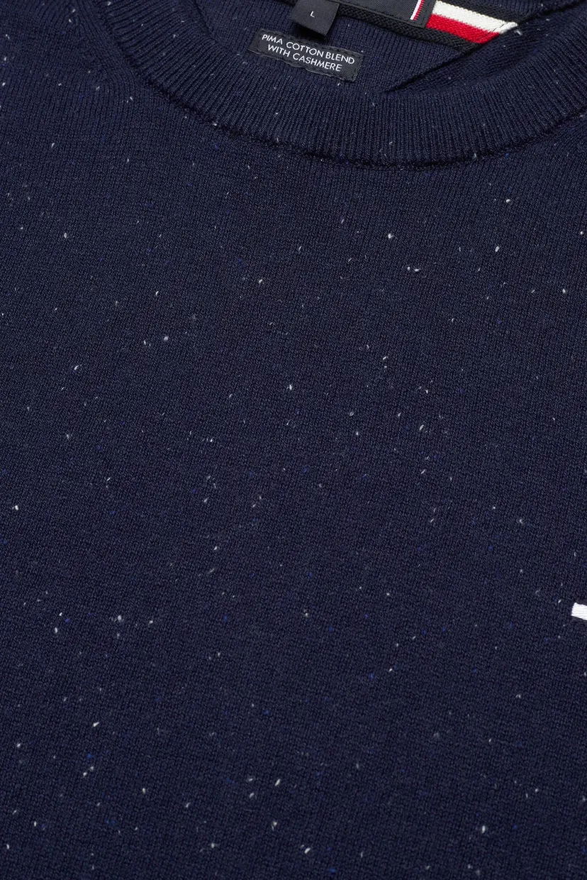 Мужской темно-синий джемпер PIMA ORG CTN CASHMERE CREW NECK 6