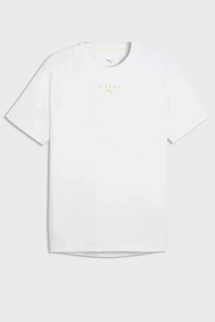 Мужская белая футболка PUMA x HYROX PWRMODE Tee Men 4