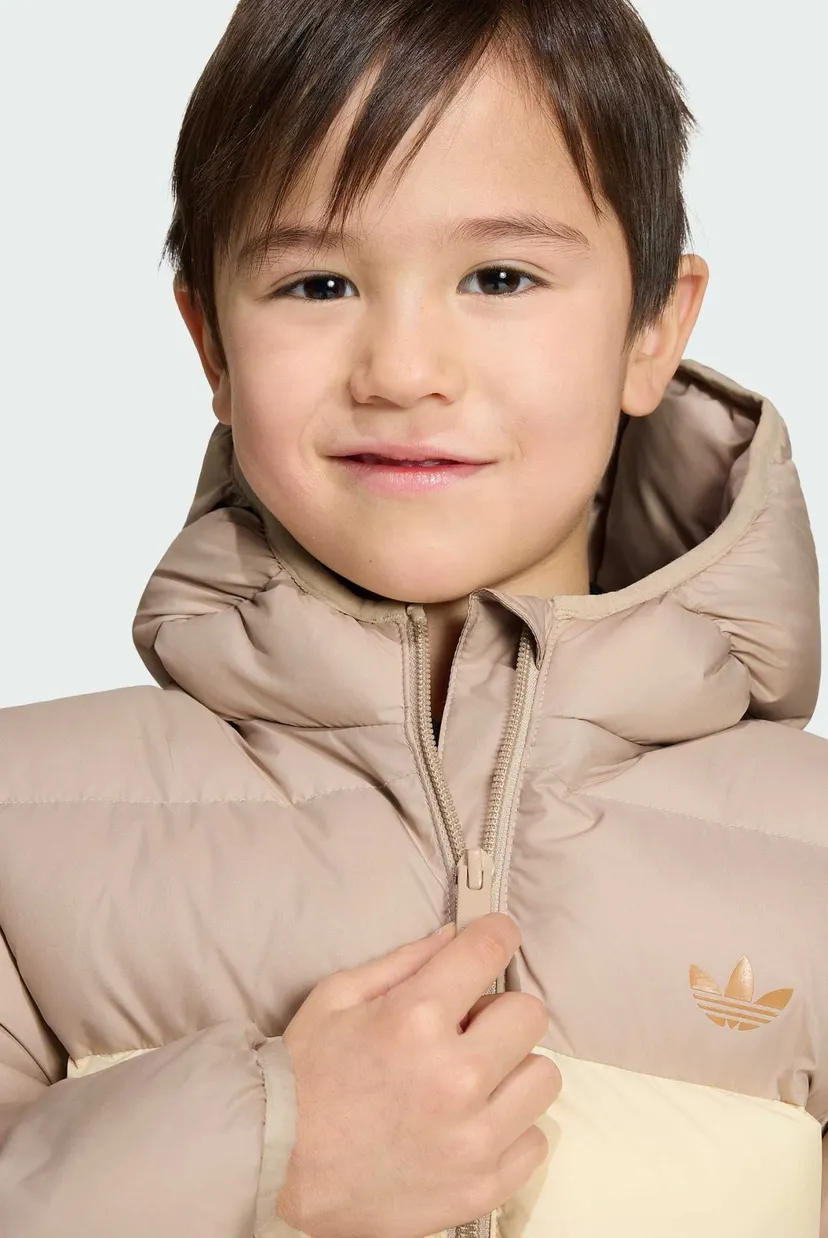 Дитяча бежева куртка REGULAR PUFFER BLOCKING 4