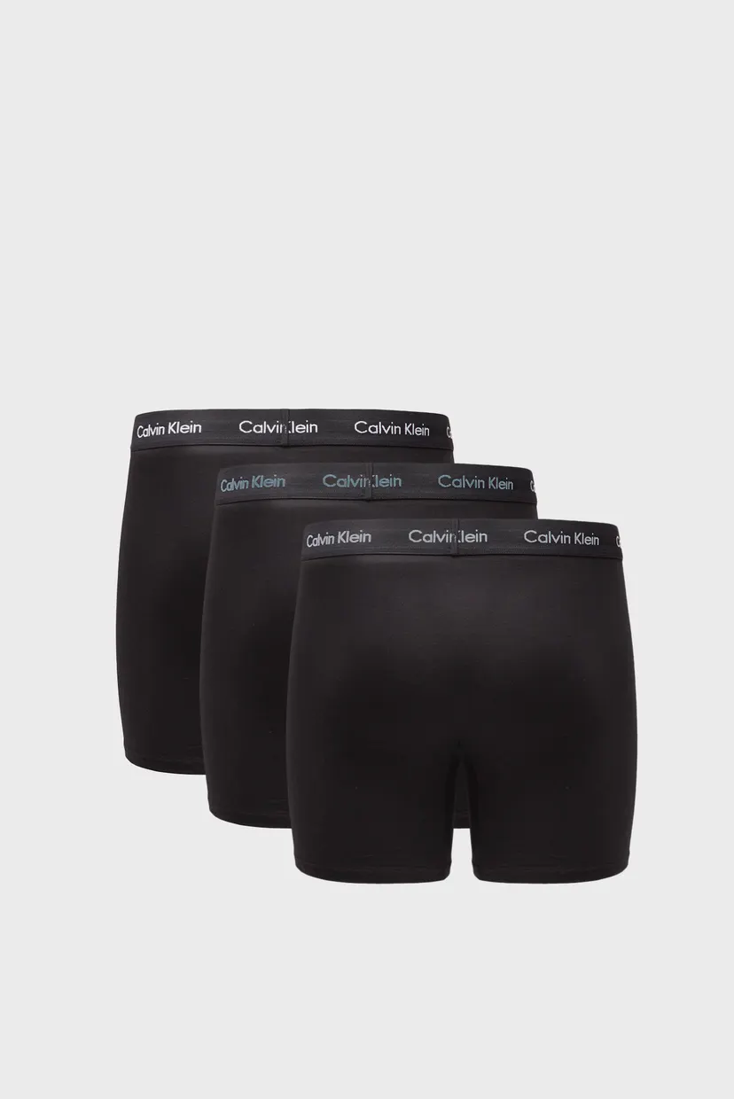 Мужские черные боксеры (3 шт) BOXER BRIEF 3PK 6