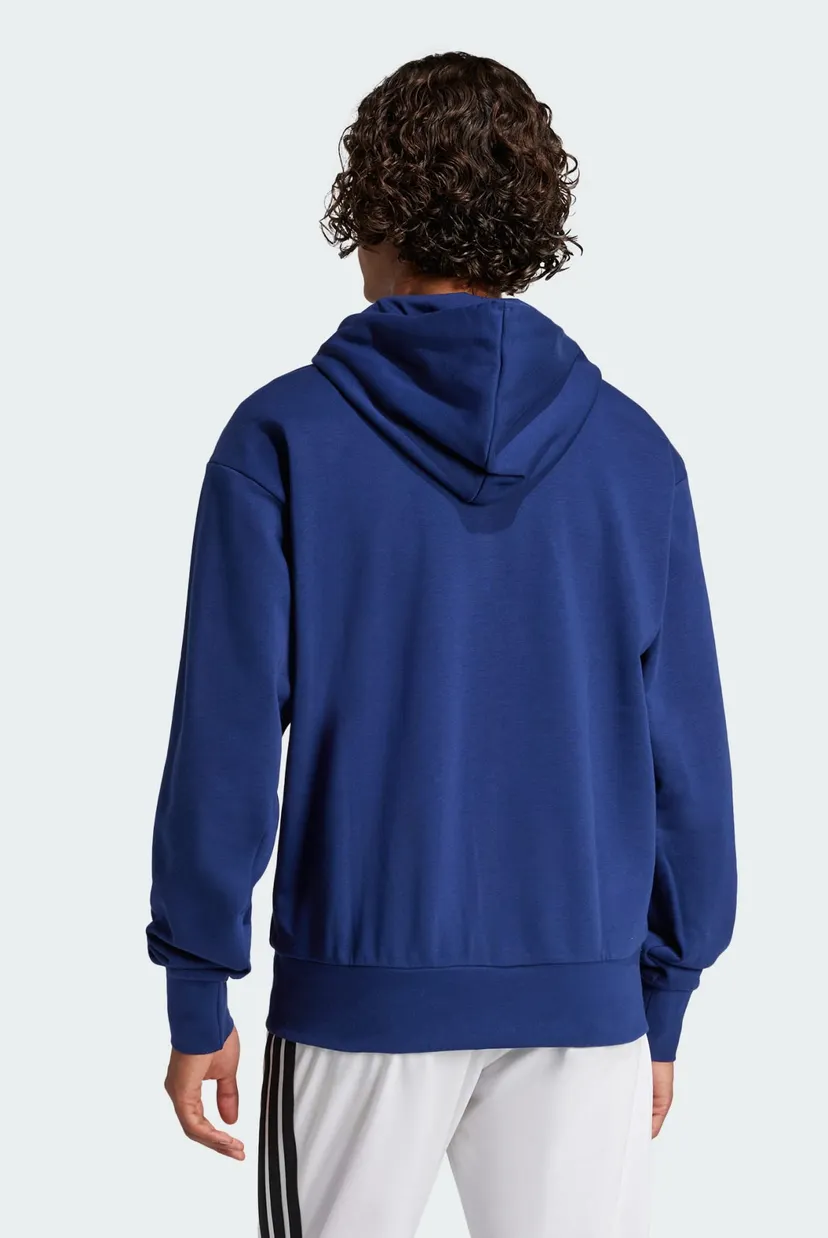 Чоловіче синє худі Essentials Big Logo French Terry 3