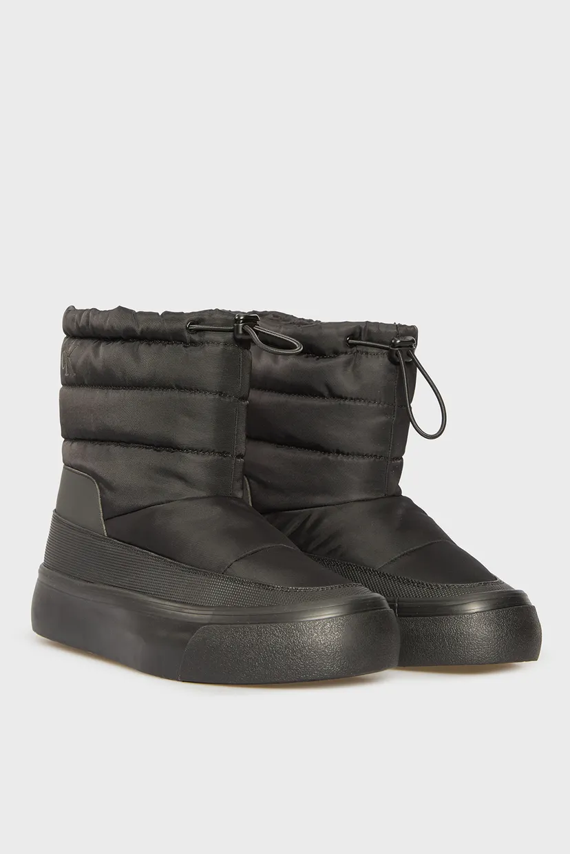 Женские черные дутики VULC FLATF 3