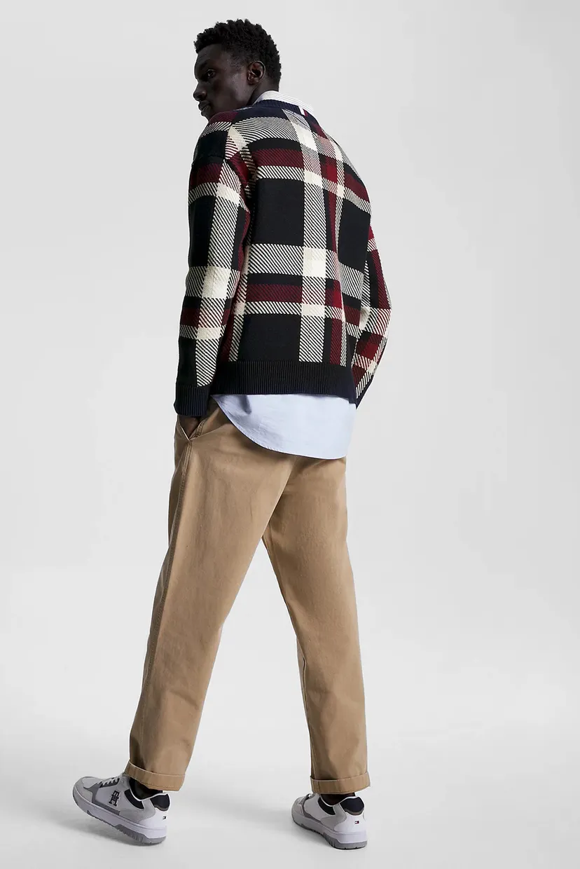 Чоловічий картатий кардиган CHECK CARDIGAN 3