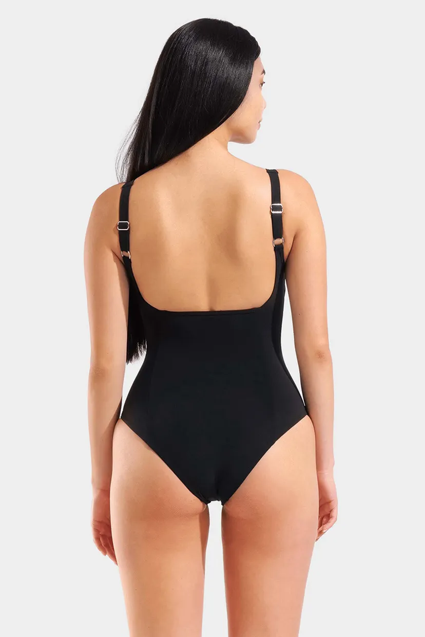 Женский черный купальник SWIMSUIT LILI SQUARED BACK 3