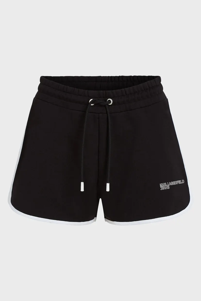 Женские черные шорты binding sweat 5