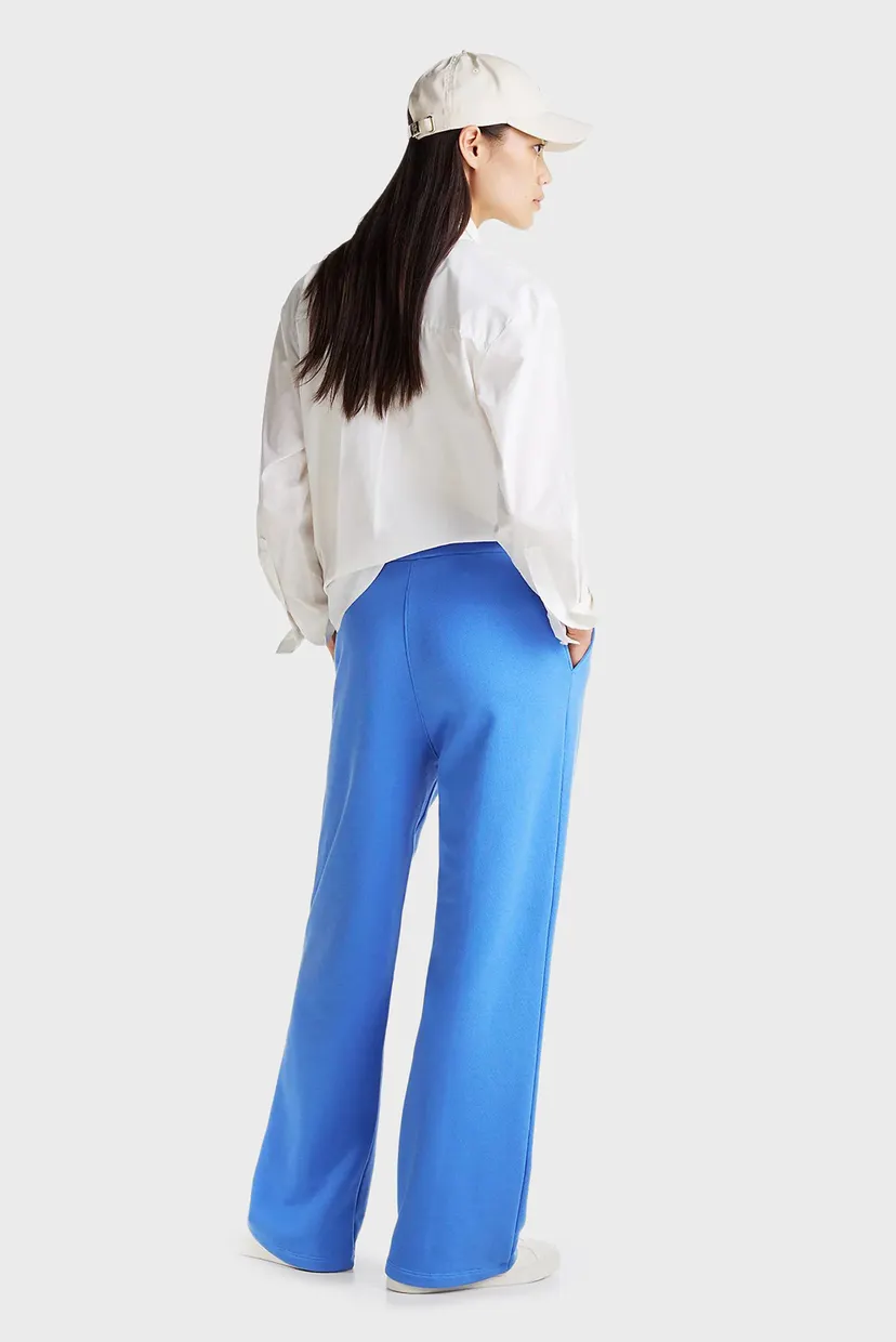 Женские голубые спортивные брюки VARSITY GRAPHIC STRAIGHT PANT 3