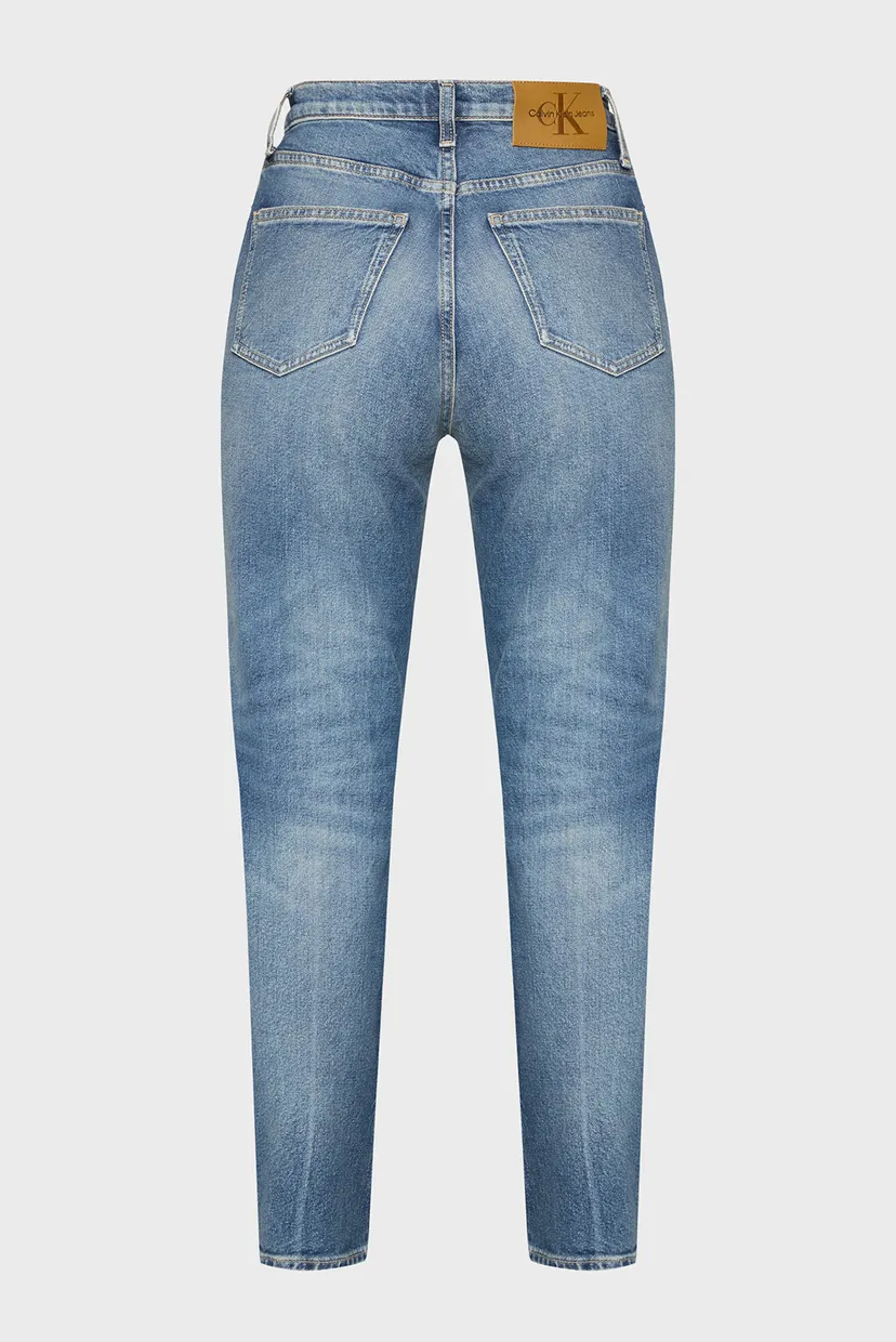 Женские синие джинсы MOM JEAN 7