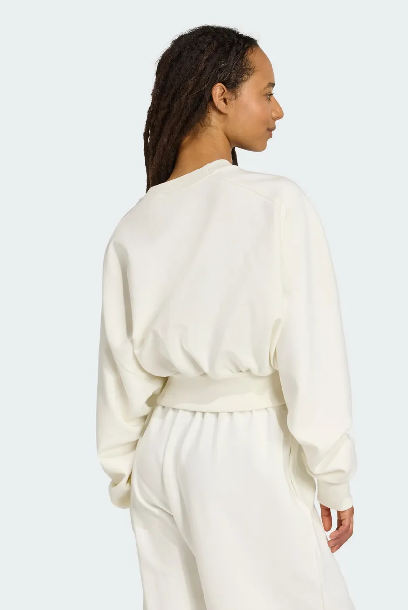 Женский белый свитшот ALL SZN Soft Lux Loose 3