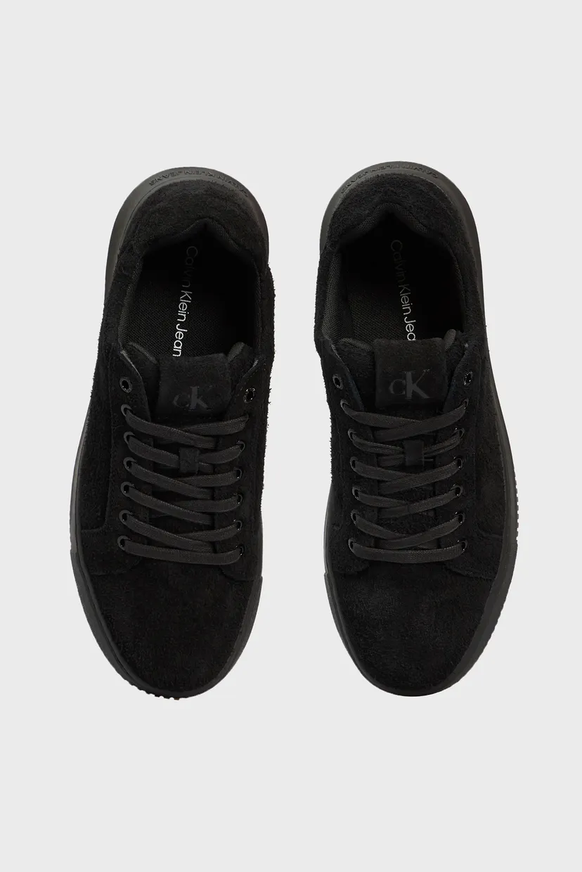Мужские черные замшевые сникерсы CHUNKY CUPSOLE LOW SUEDE 4