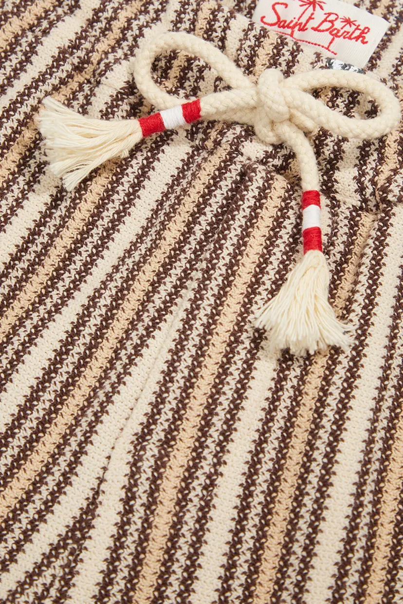 Чоловічі брюки у смужку CALAIS CROCHET 3