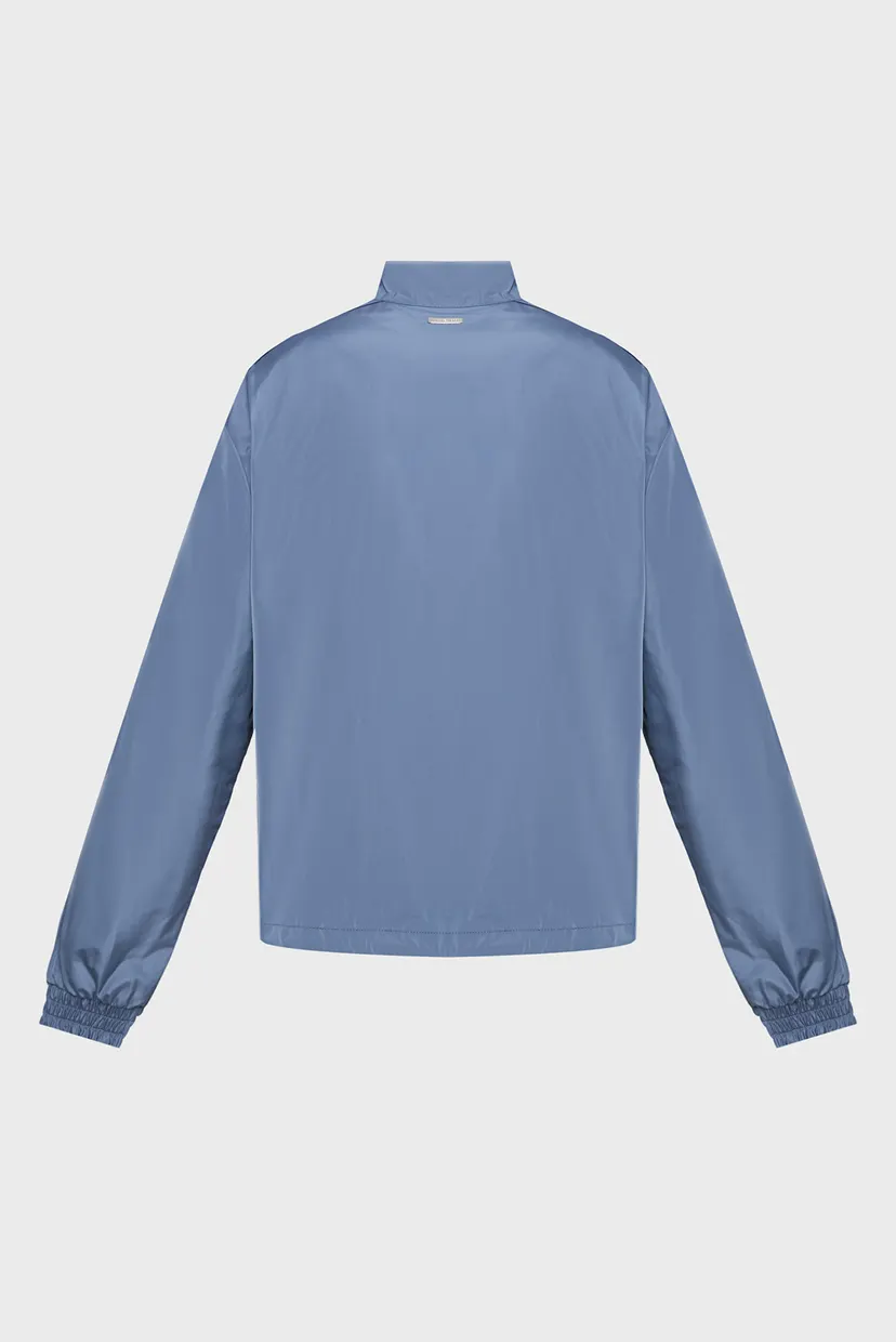 Мужская синяя ветровка LT WT NYLON MOCK NECK 5