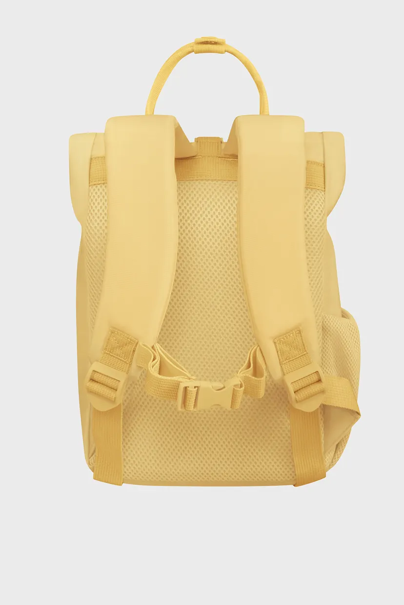Жіночий жовтий рюкзак URBAN GROOVE PASTEL YELLOW 4
