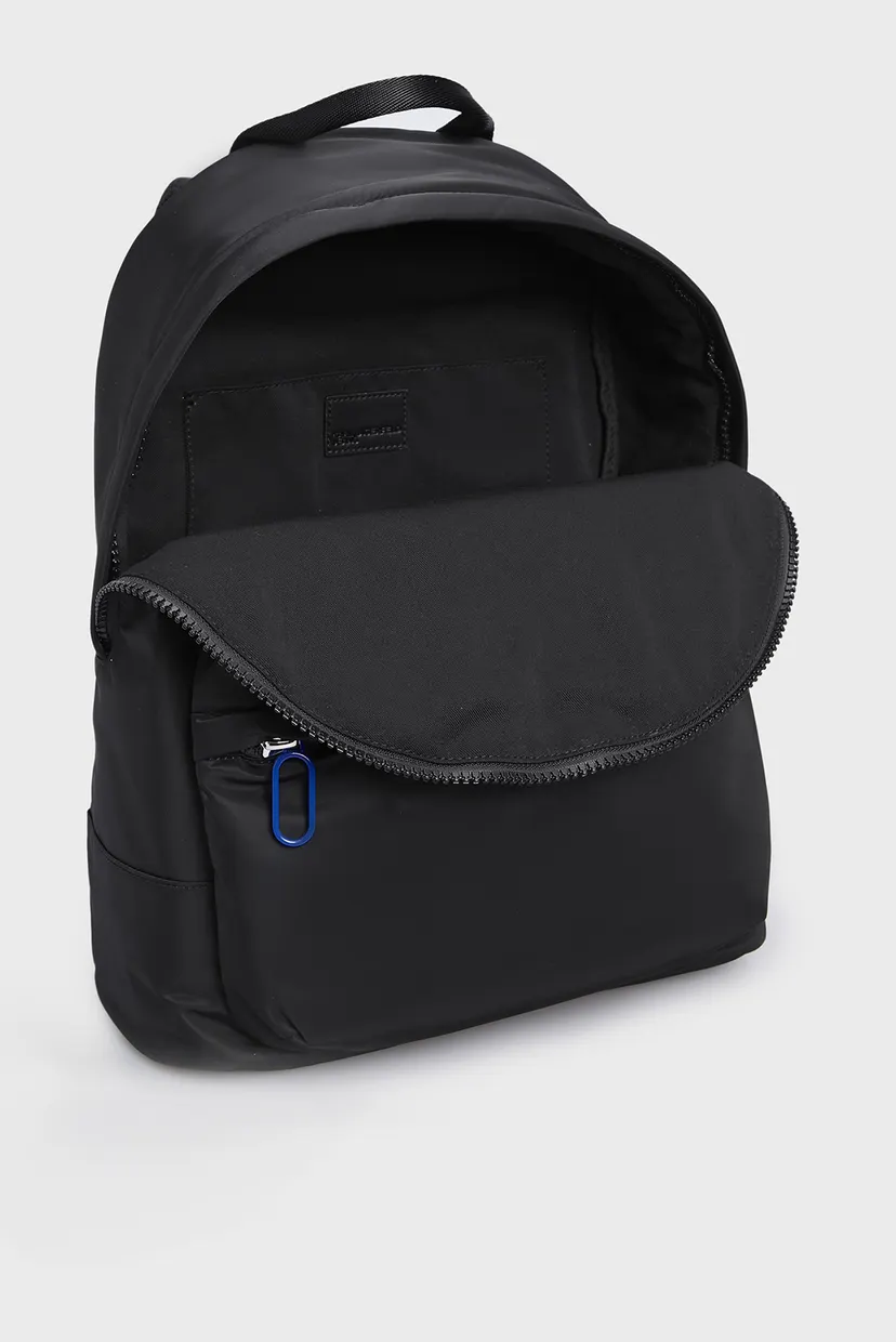 Чоловічий чорний рюкзак URBAN NYLON BACKPACK 4