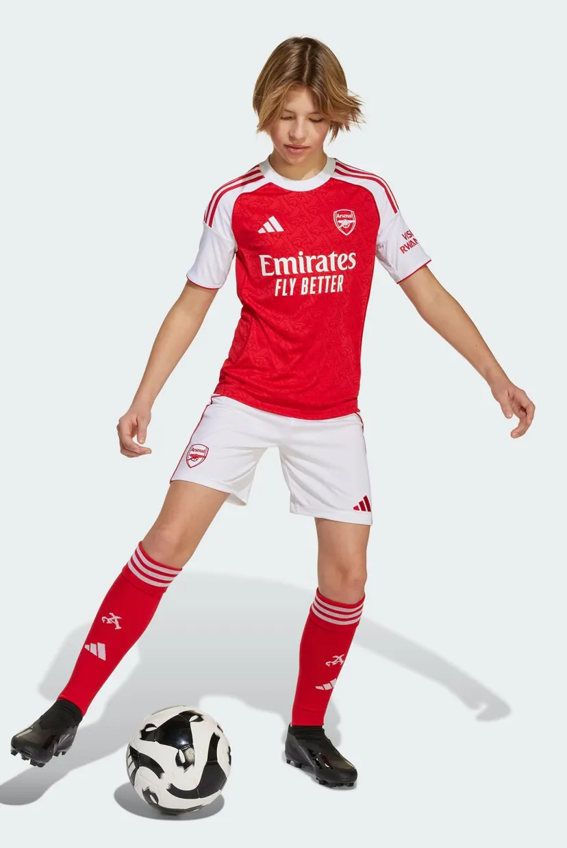 Дитяча червона футболка Arsenal 25/26 Home Kids 3