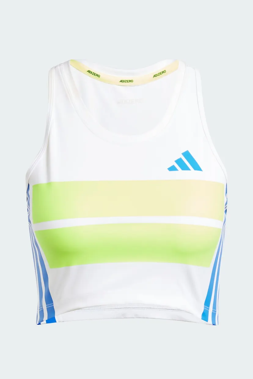 Жіночий білий топ Adizero Retro Running 6
