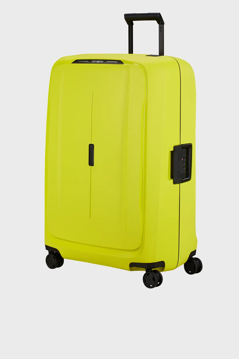 Салатовий чемодан 81 см ESSENS LIME 4