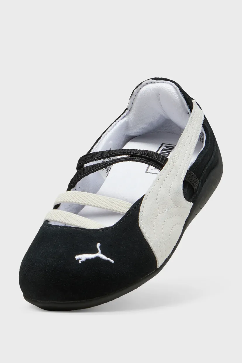 Дитячі чорні замшеві балетки Speedcat Ballet Flats Kids 5