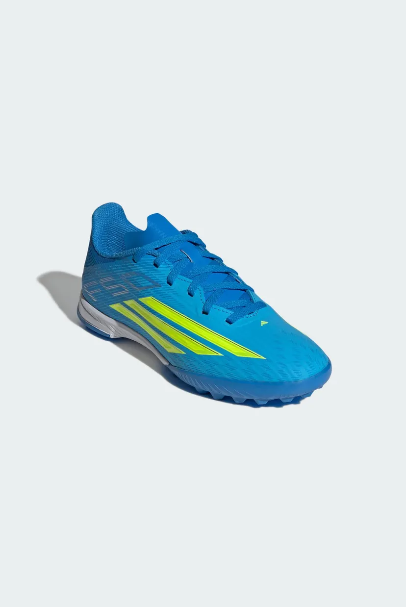 Детские синие сороконожки F50 LEAGUE Turf Kids 3