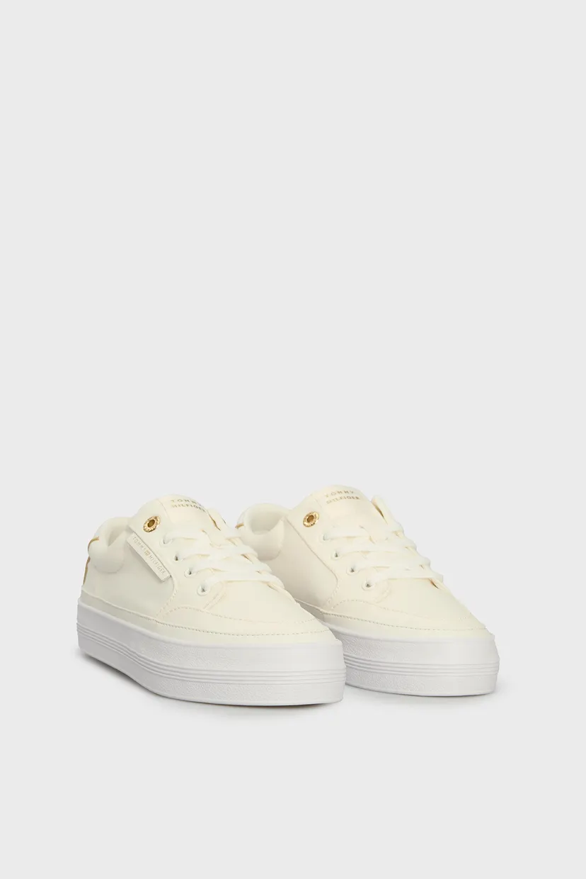 Женские белые сникерсы ESSENTIAL VULC TEXTILE SNEAKER 3
