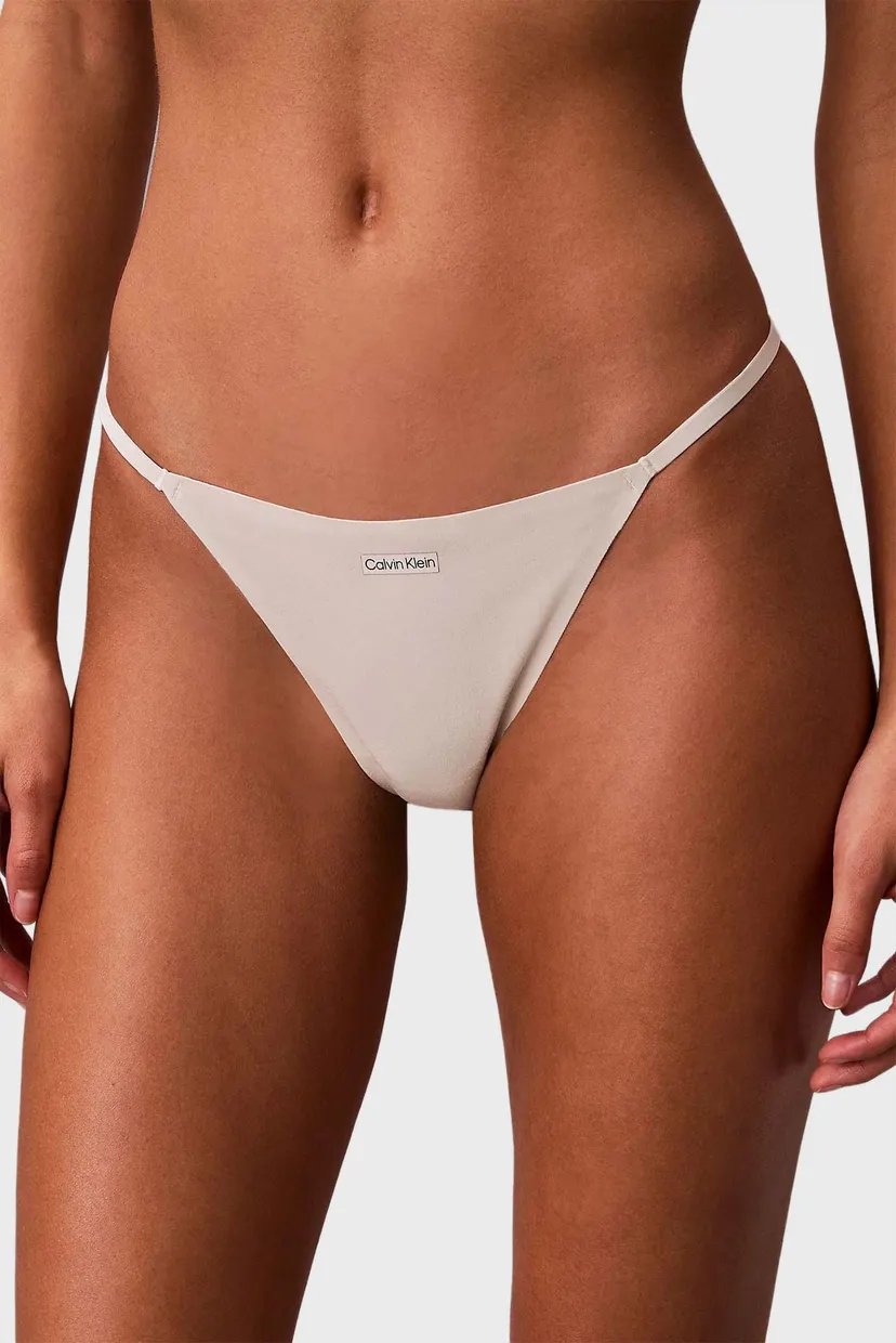 Жіночі білі трусики STRING THONG 4