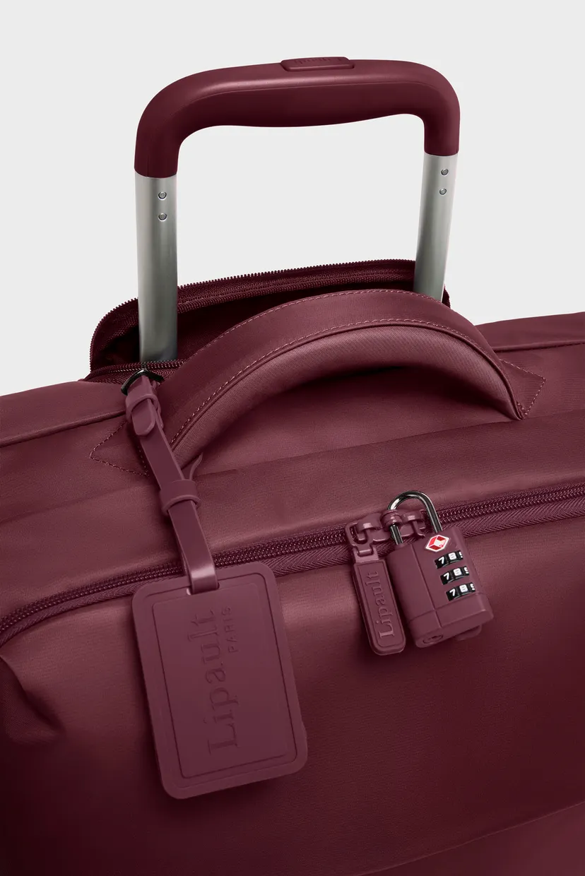 Жіноча бордова валіза 55 см PLUME BORDEAUX 4