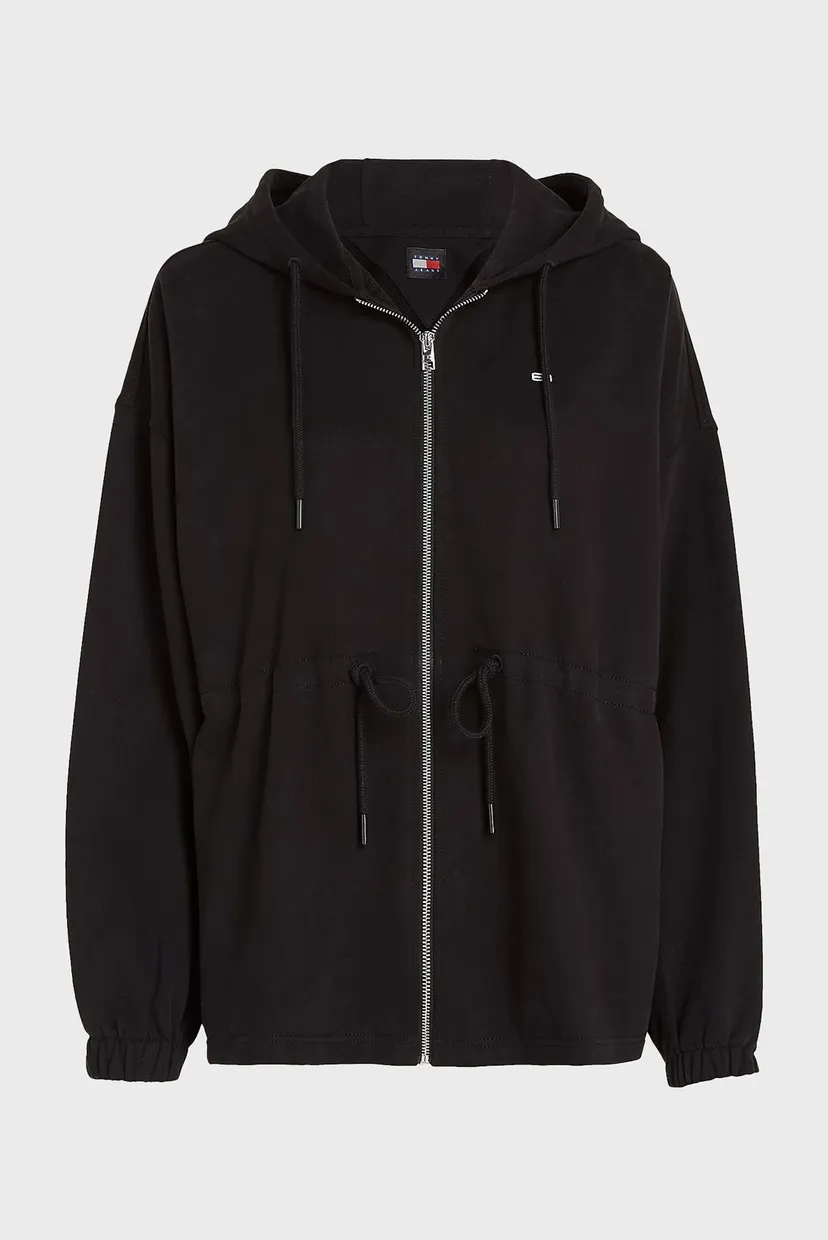 Жіноче чорне худі TJW OVS ZIP THRU 5