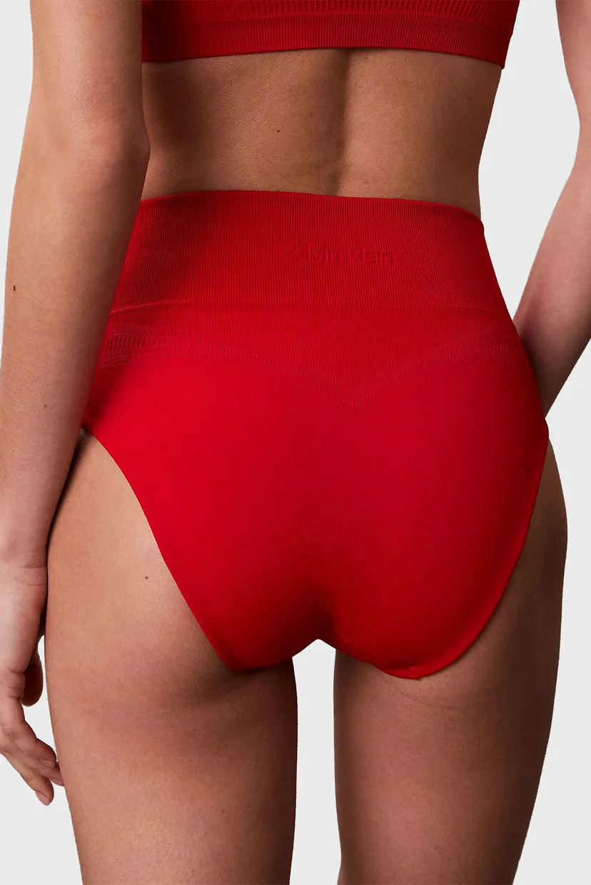 Женские красные моделирующие трусики от купальника BIKINI 5