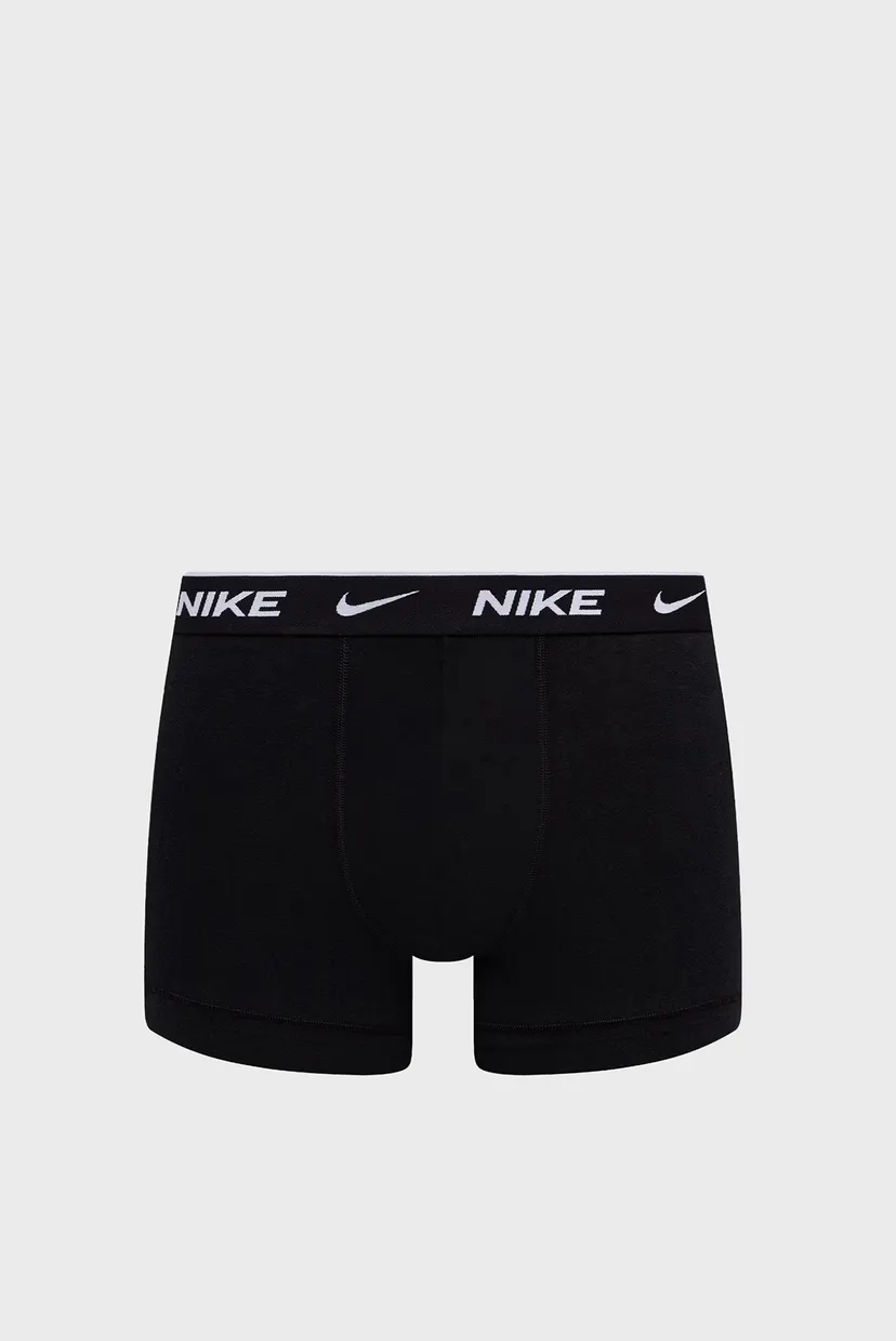 Чоловічі чорні боксери (3 шт) ESSENTIAL COTTON STRETCH TRUNK 3 4