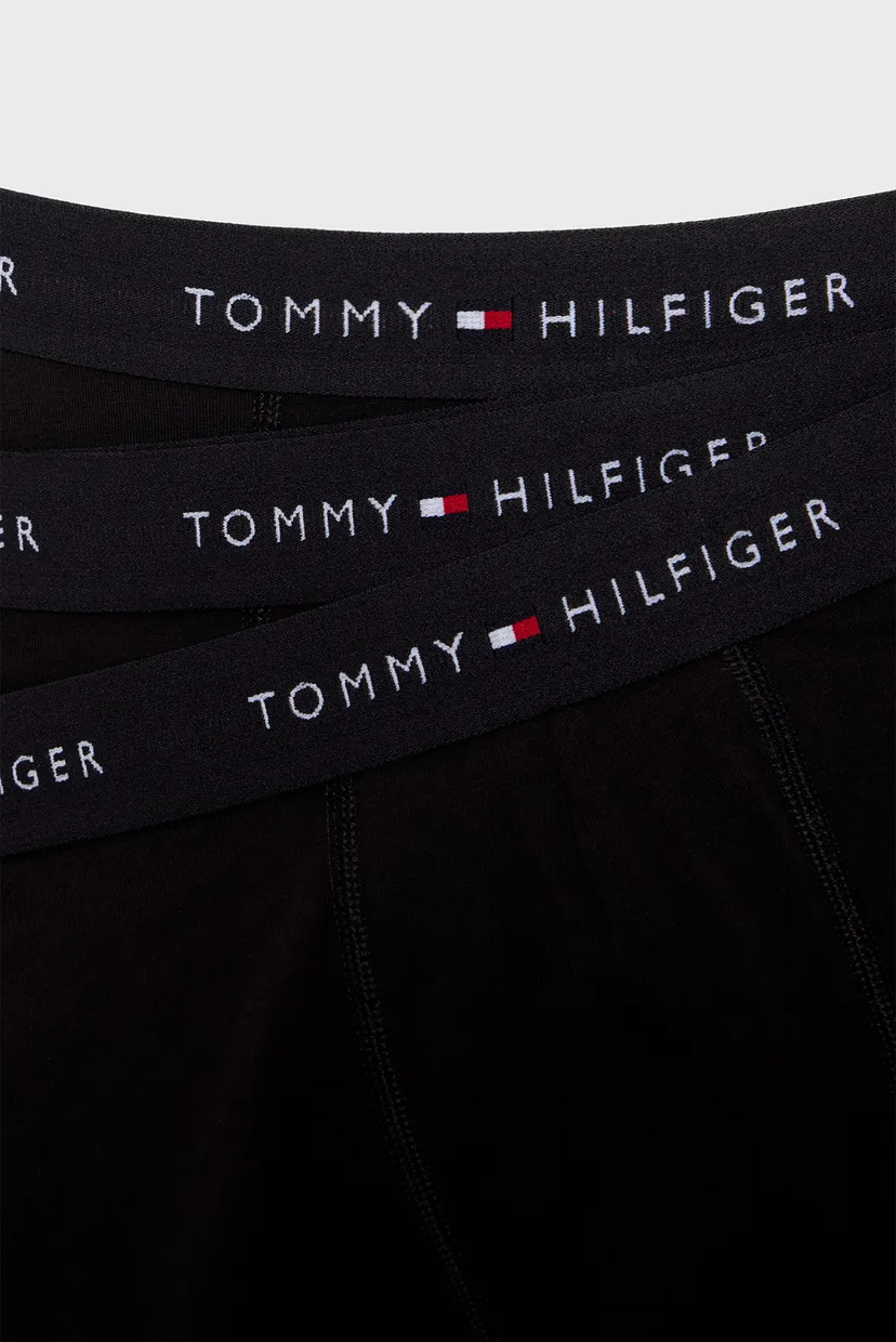 Мужские черные боксеры (3 шт) BOXER BRIEF DTM 6