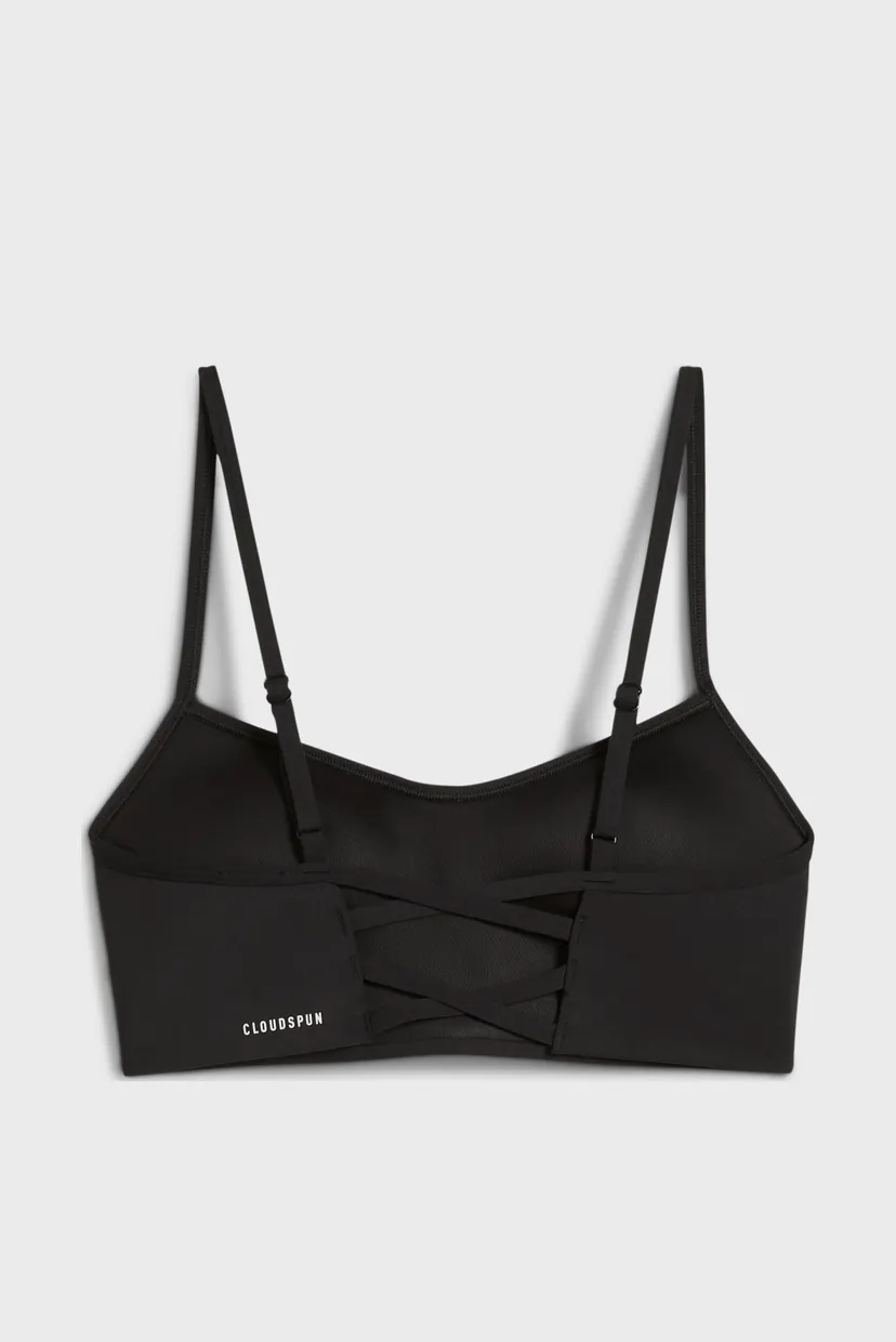 Женский черный топ MOVE CLOUDSPUN Bra Women 7