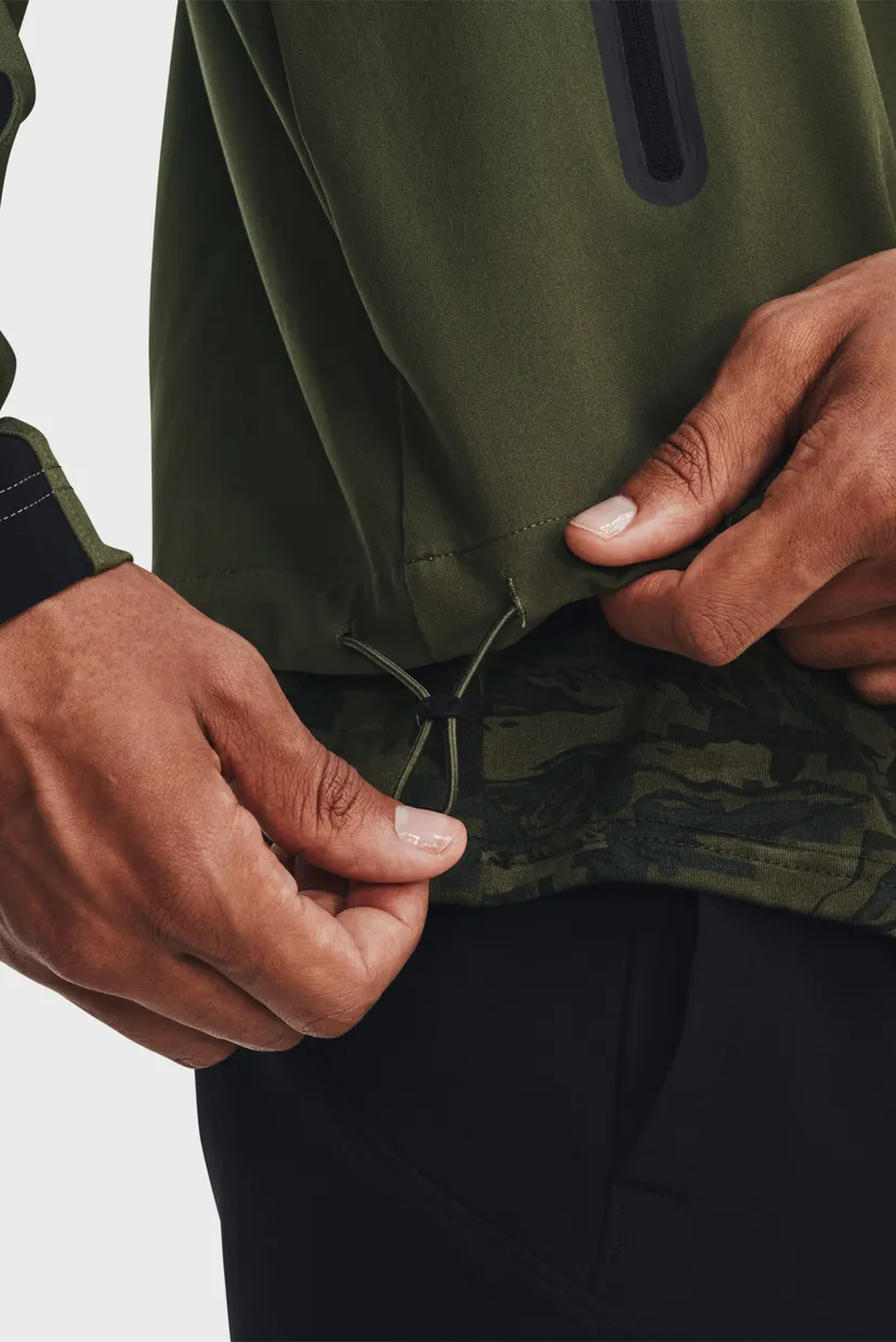 Чоловіча зелена спортивна кофта UA Unstoppable Bomber 4