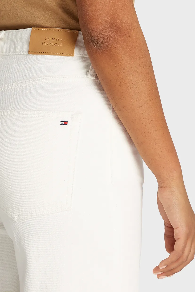 Женские белые джинсы WIDE LEG RW ECRU 4
