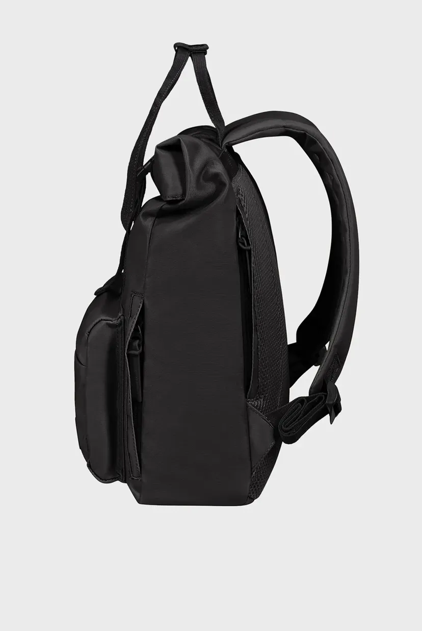 Жіночий чорний рюкзак URBAN GROOVE BLACK 4