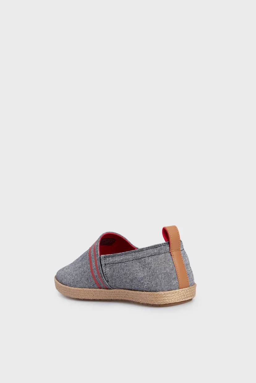 Мужские синие эспадрильи HILFIGER ESPADRILLE C CHAMBRAY 5