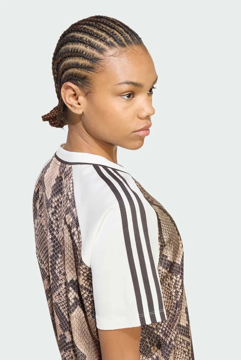 Жіноча футболка з візерунком SNAKE PRINT SATIN 5