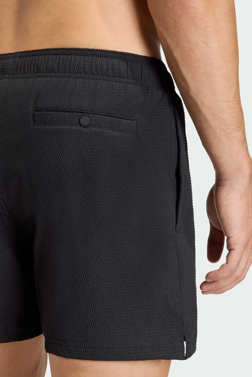Мужские черные плавательные шорты ICONISEA STRETCHY SEERSUCKER 5 INCH 5