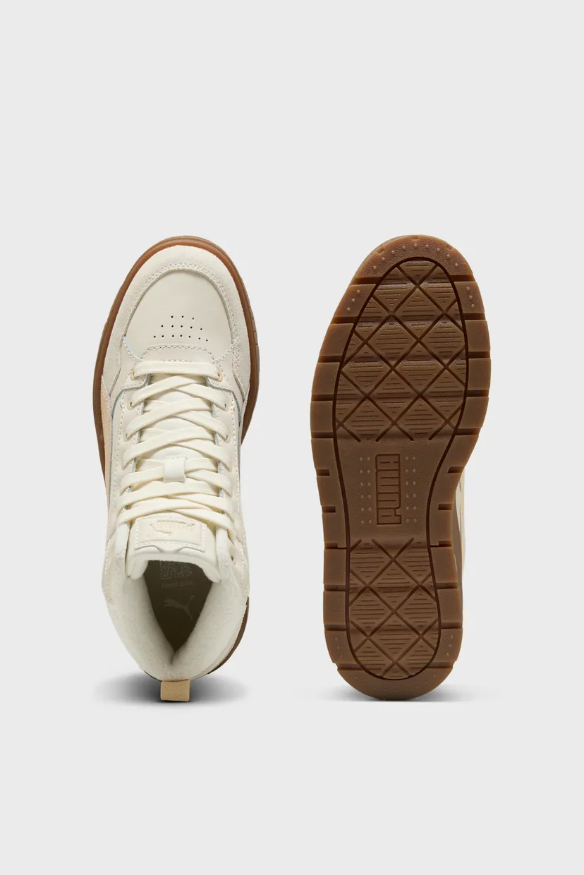 Женские белые кожаные кроссовки Karmen II Idol Mid WTR Sneakers Women 4