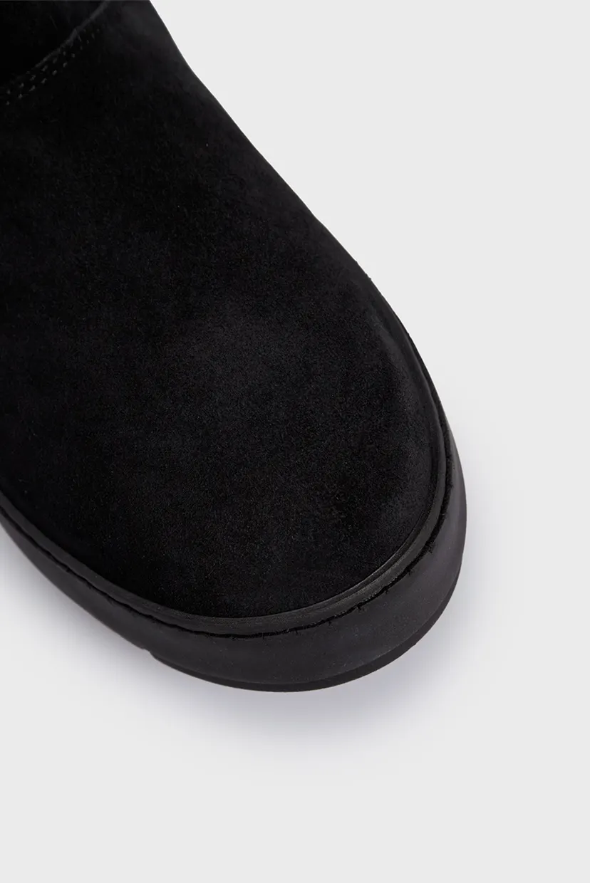 Жіночі чорні замшеві уггі COOL SUEDE SNOWBOOT 4