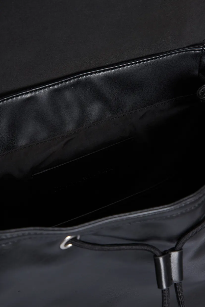 Чоловічий чорний рюкзак MONOGRAM SOFT FLAP BP43 5