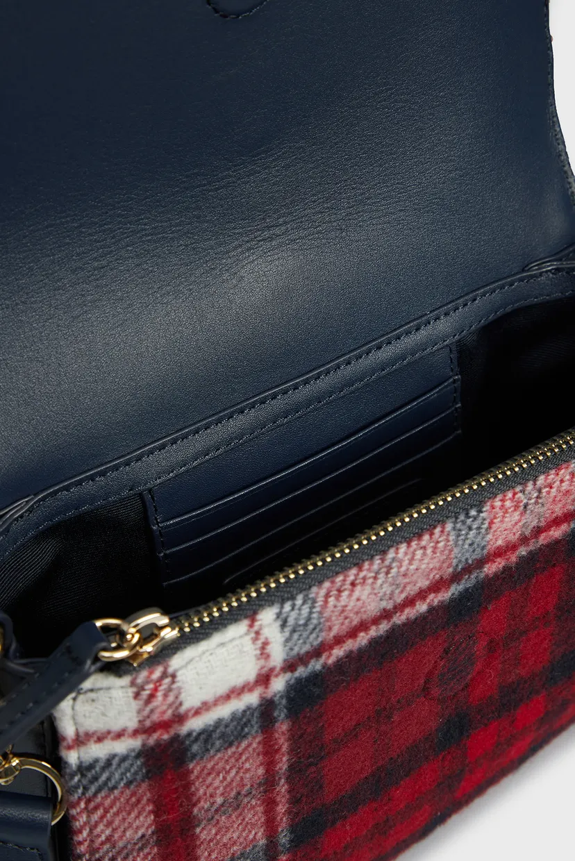 Жіноча шкіряна сумка LUXE LEATHER CROSSOVER CHECK 6