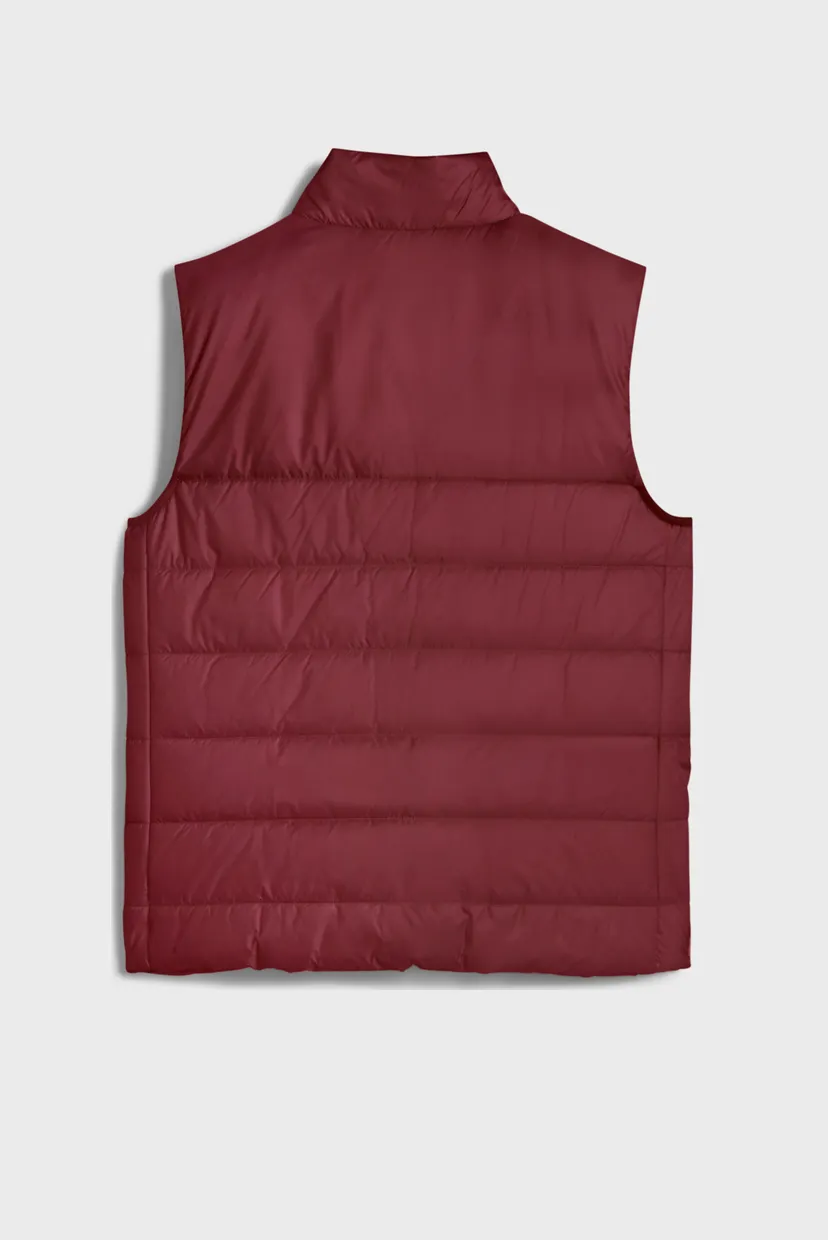 Жіночий бордовий жилет Essentials Padded Vest Women 5