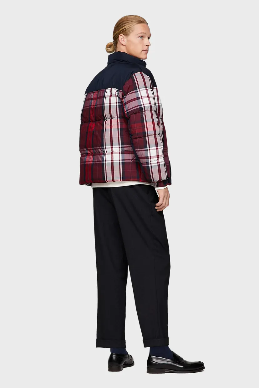 Чоловіча картата куртка NEW YORK CHECK PUFFER JACKET 3