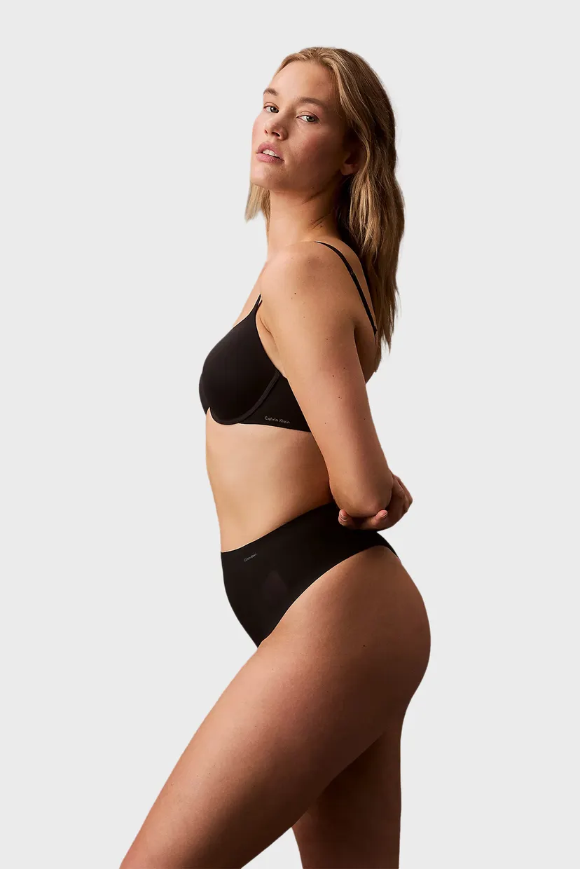 Женские черные трусики SCULPTED FIRM MESH THONG 4