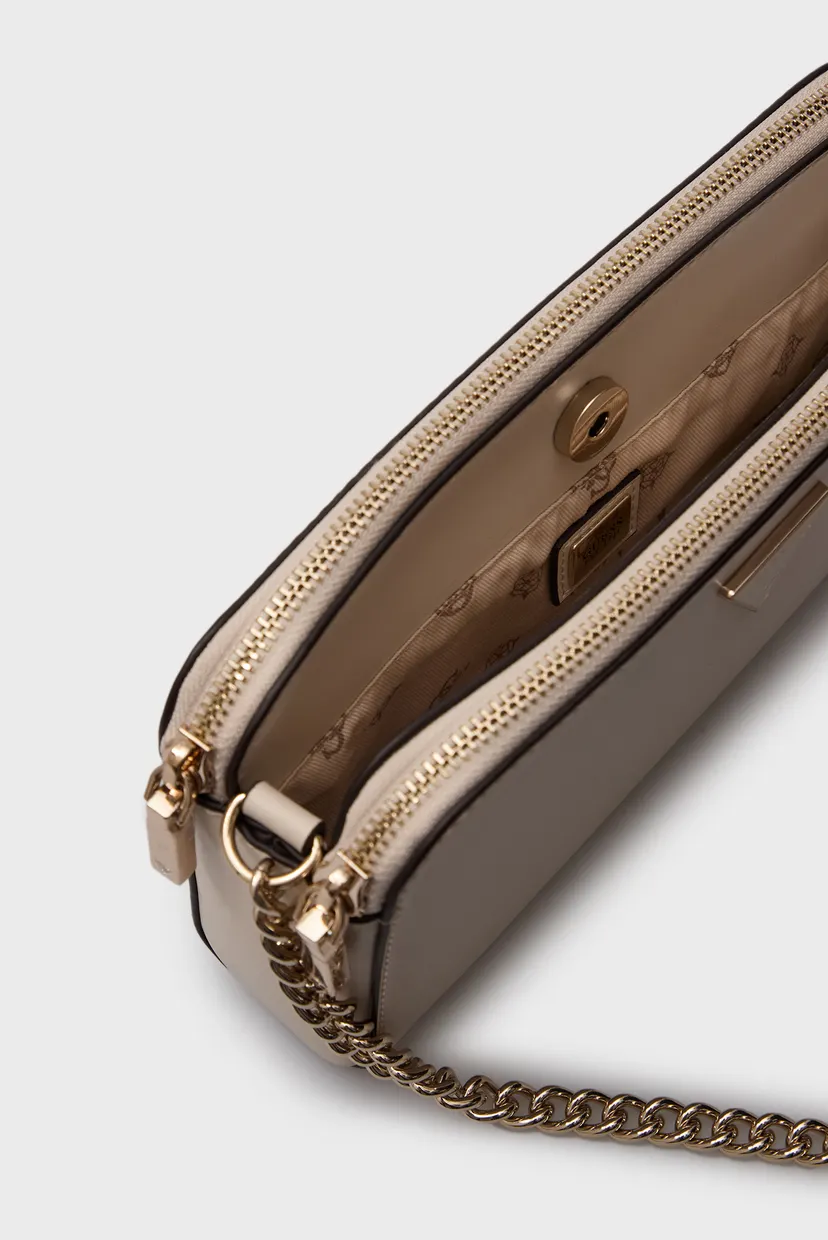 Жіноча бежева сумка DARYNA STATUS CROSSBODY 5
